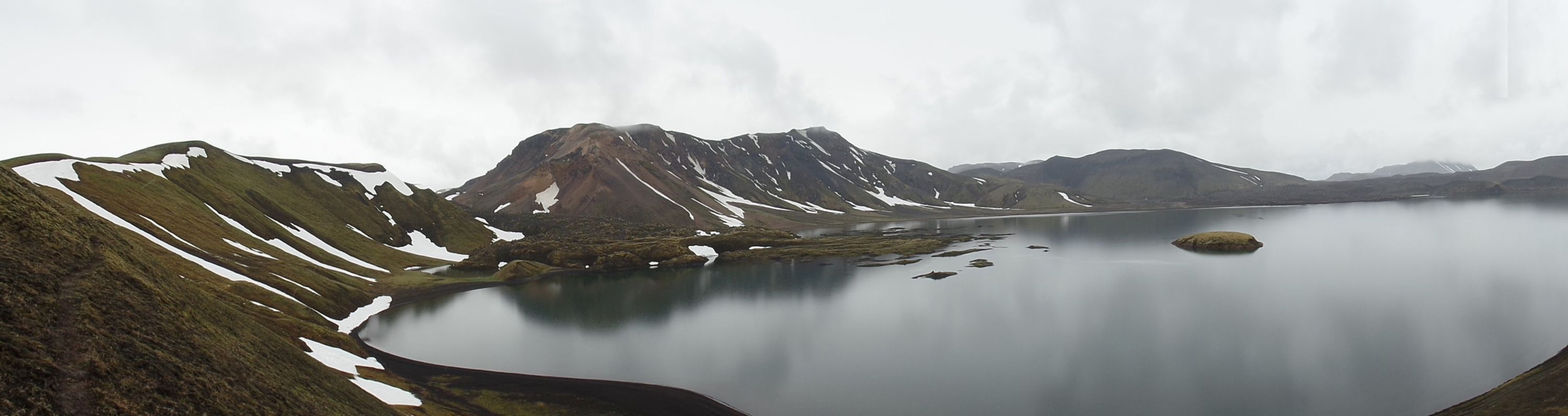 FrostastaÃ°avatn is a clear spring fed lake in the southern highlands near Landmannalaugar. It has abundant stickleback as well as arctic charr. Copyright: Jenny Boughman